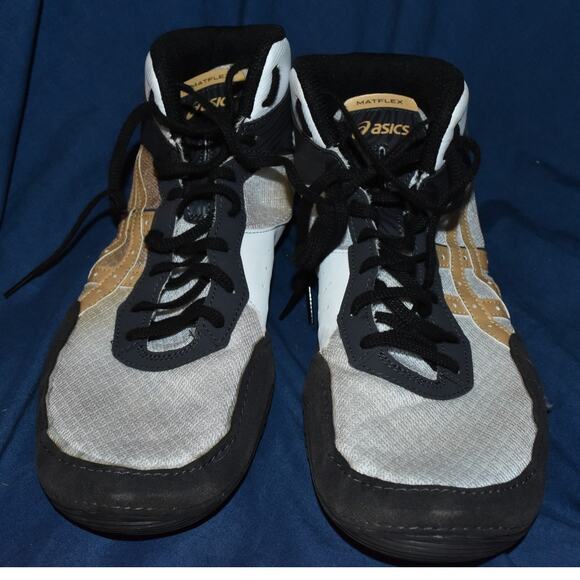 ASICS Matflex 7 Men's 11.5 Wrestling Shoes Multicolor - Picture 3 of 7